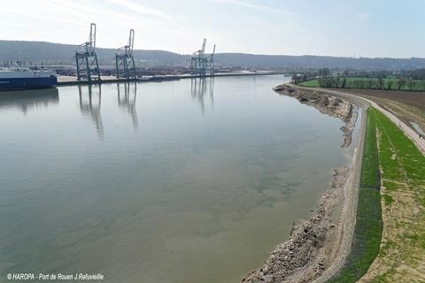 Port of Rouen has also improved access for shipping Photo: HAROPA Port de Rouen JRefuvieille